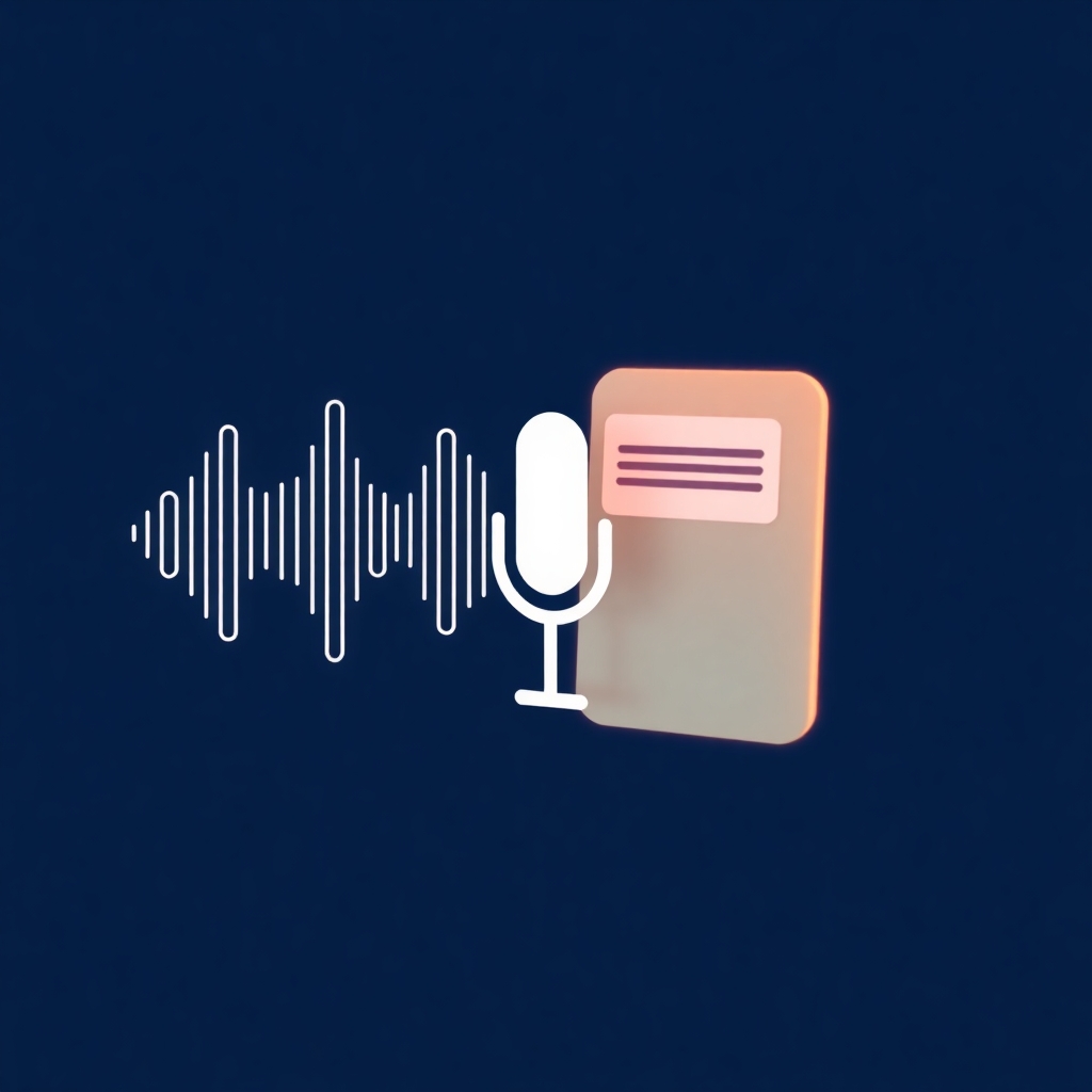 Conceptual image of an AI audio wave transforming into a Zendesk support ticket icon, symbolizing the integration of voice AI into customer service platforms. Clean, modern, tech-inspired design.