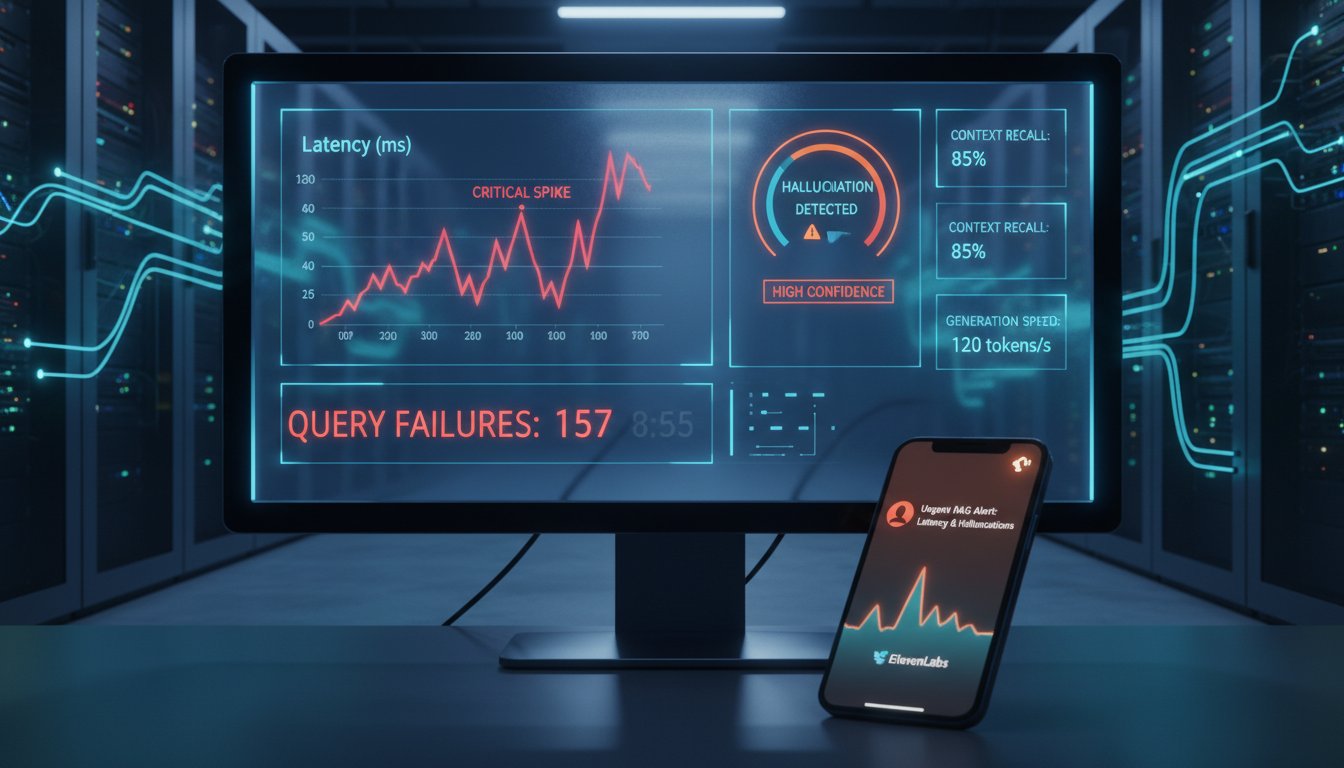 When RAG Systems Fail Silent: Building Proactive Monitoring with Real-Time Slack Voice Alerts and ElevenLabs
