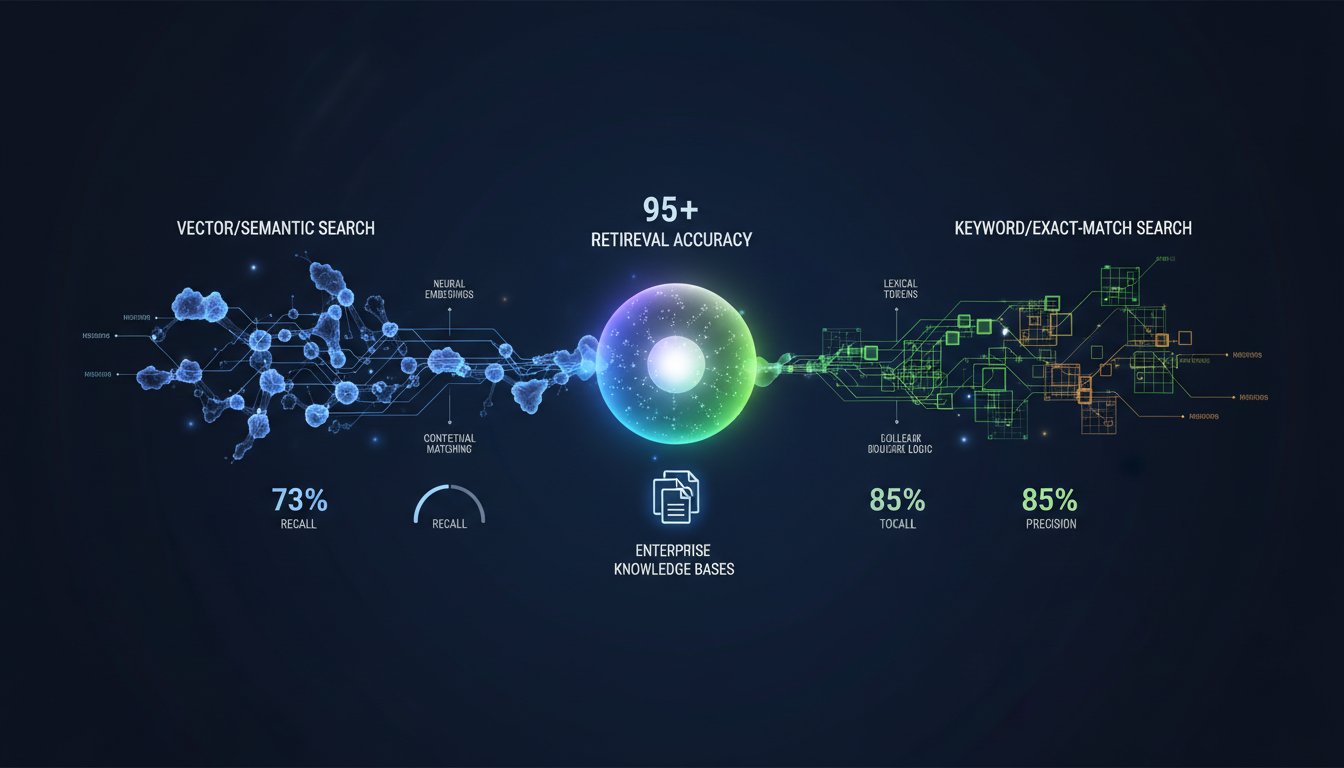 Hybrid Search Optimization for Enterprise RAG: The Complete Tuning Framework