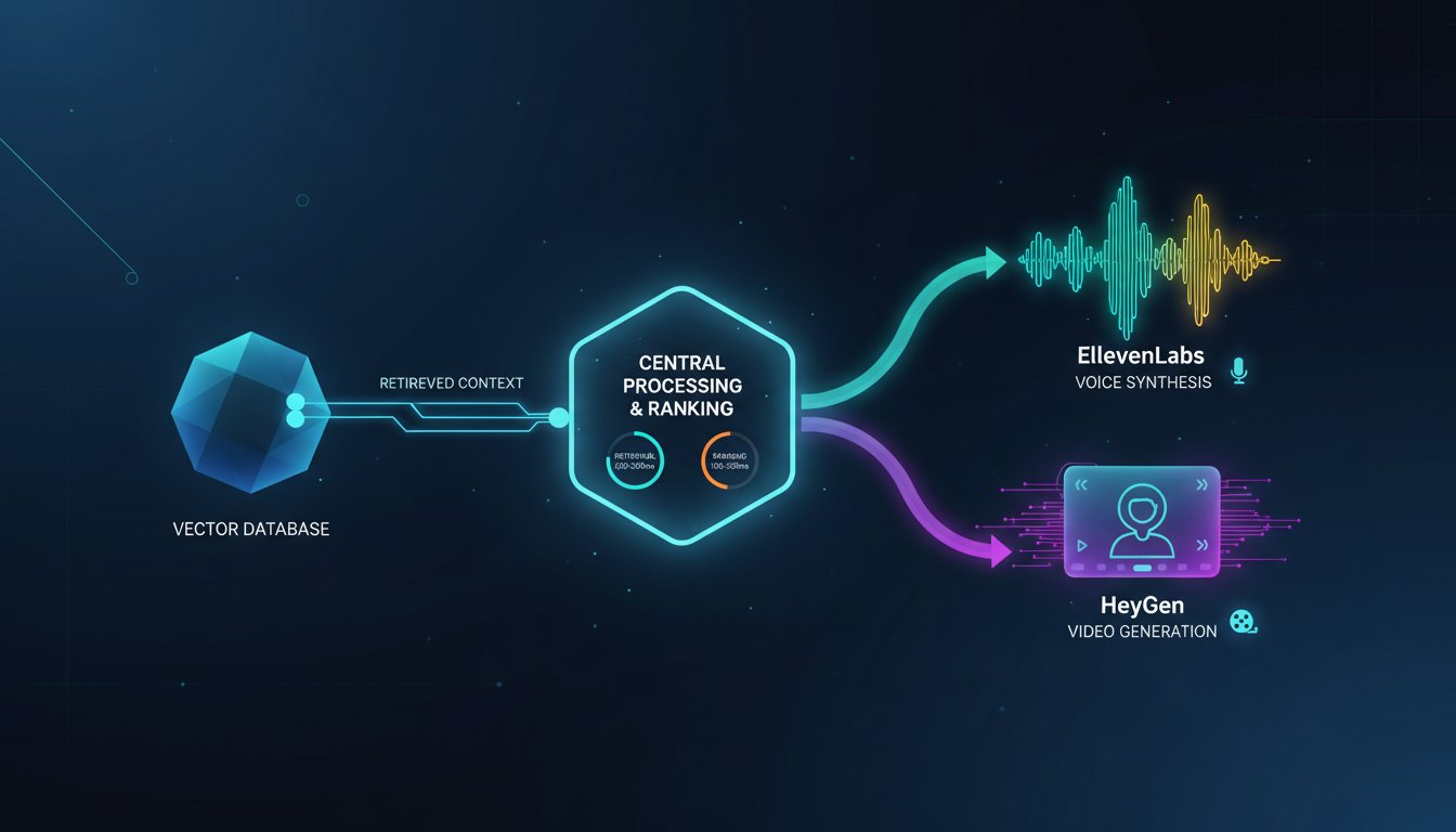 Building Dual-Output RAG Systems: How ElevenLabs + HeyGen Transform Retrieved Context Into Adaptive Voice and Video Responses