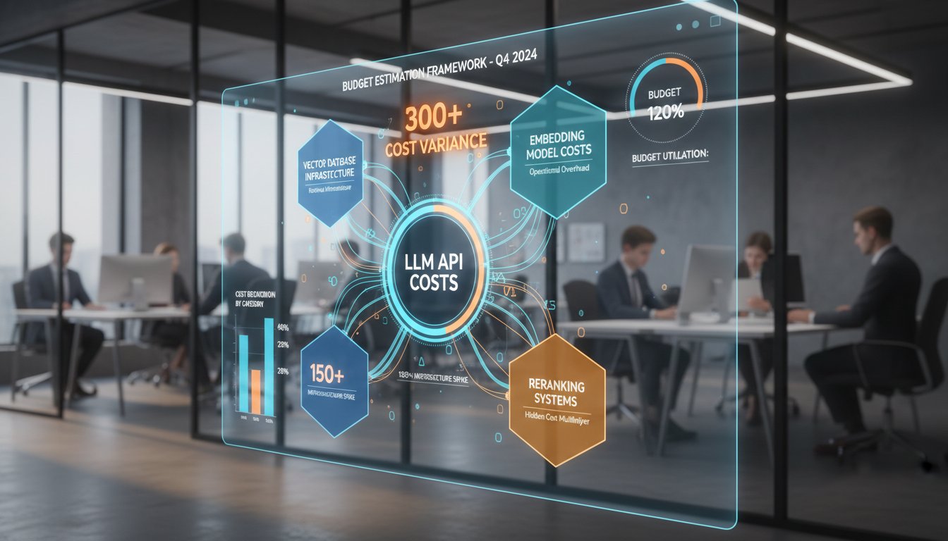 The Real Cost of Enterprise RAG: Budget Estimation You Can Actually Trust