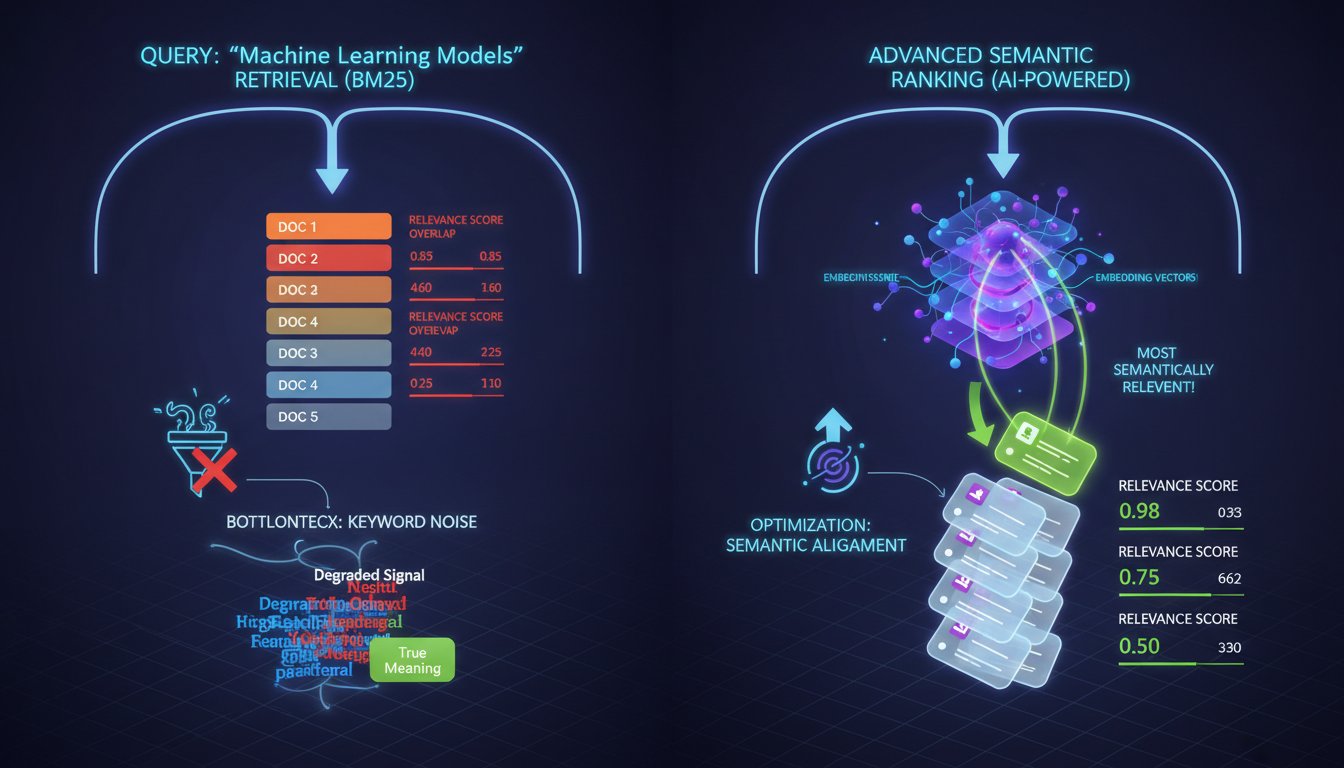 The Retrieval-Ranking Bottleneck: Why Your RAG System Stops Improving After the First 50 Retrieved Documents
