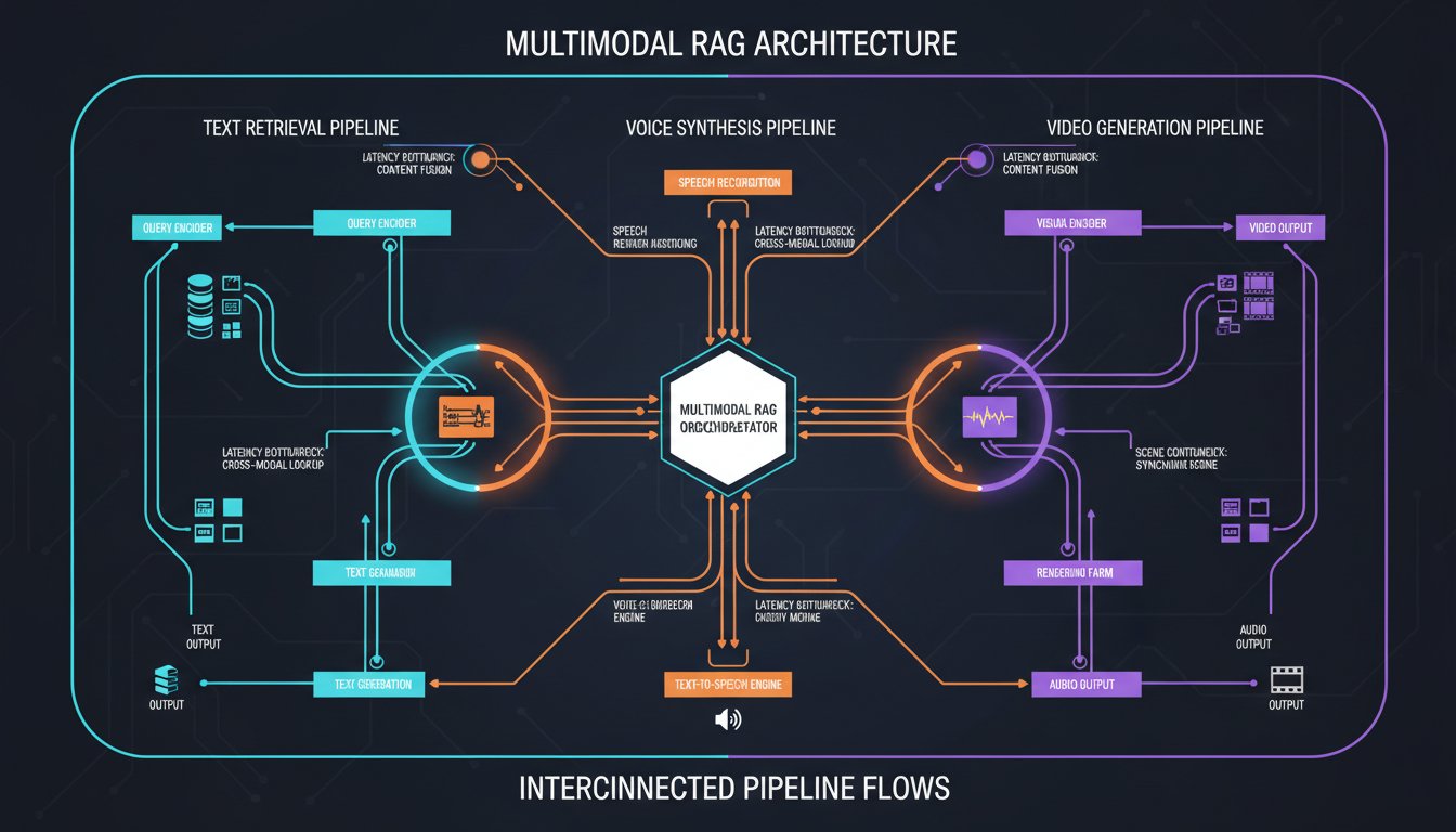 The Multimodal RAG Integration Challenge: Why Voice and Video Pipelines Require Architectural Rethinking
