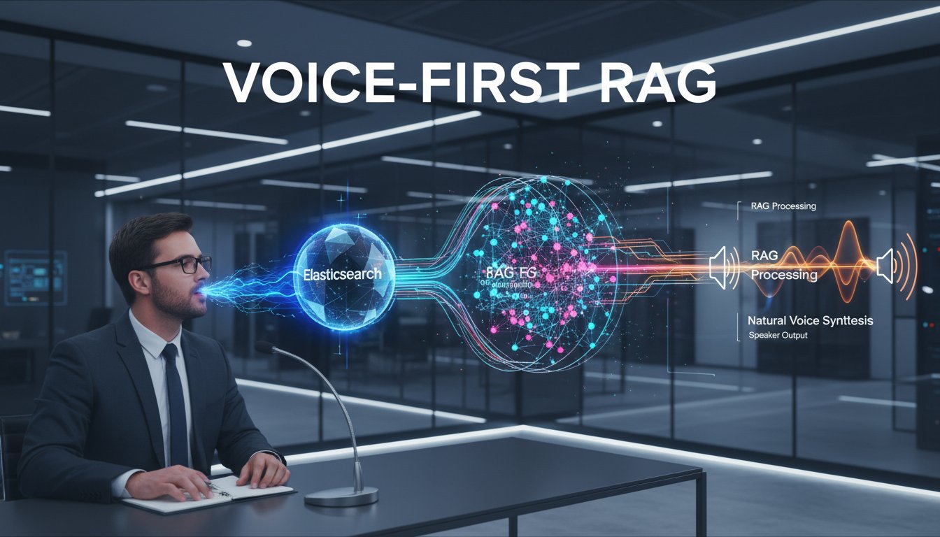 Voice-First RAG with Elasticsearch and ElevenLabs: Building Natural Language Access to Enterprise Search