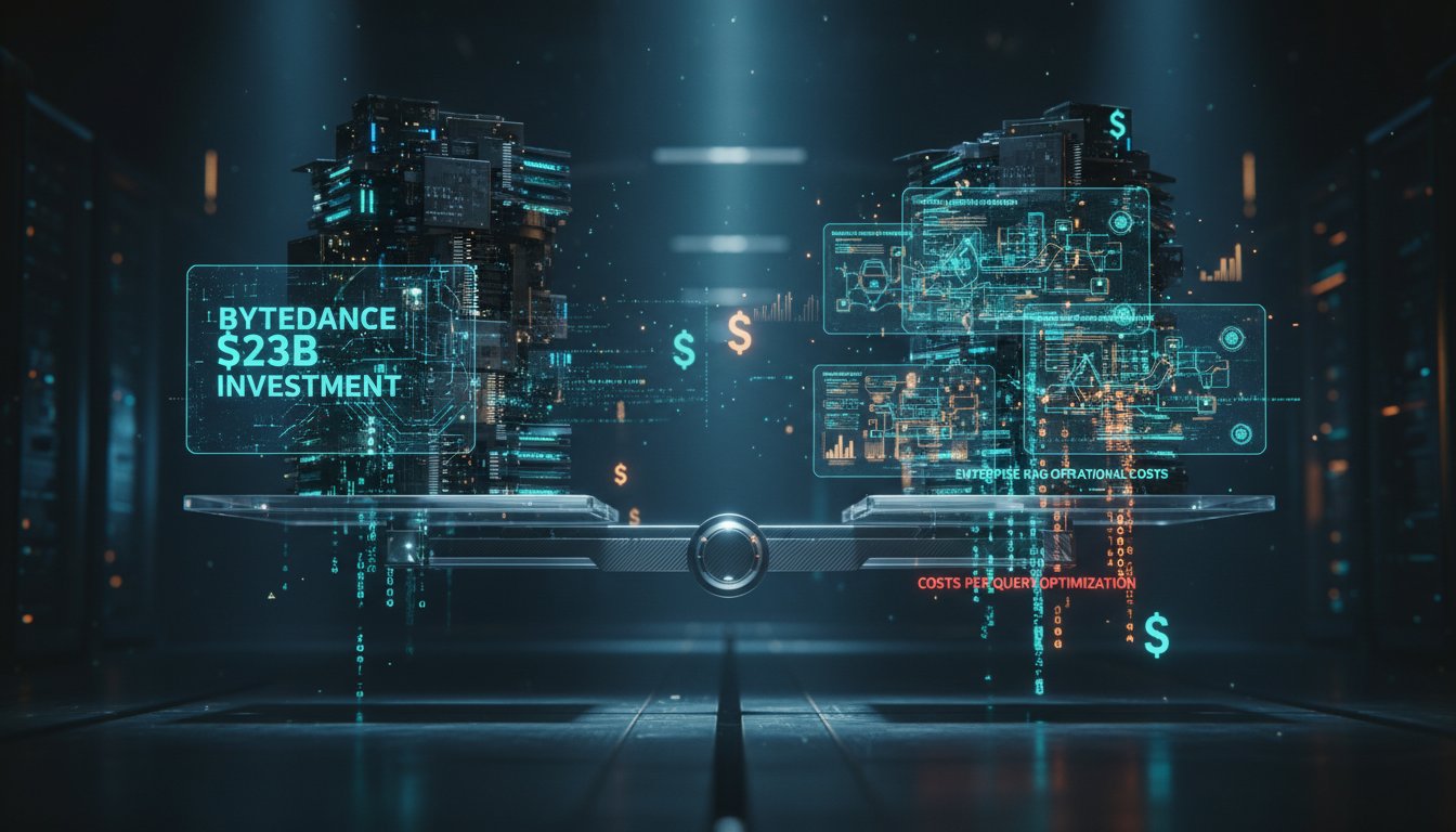 The Chip Economics Paradox: Why ByteDance’s $23B AI Gamble Won’t Fix Your Enterprise RAG Cost Problem