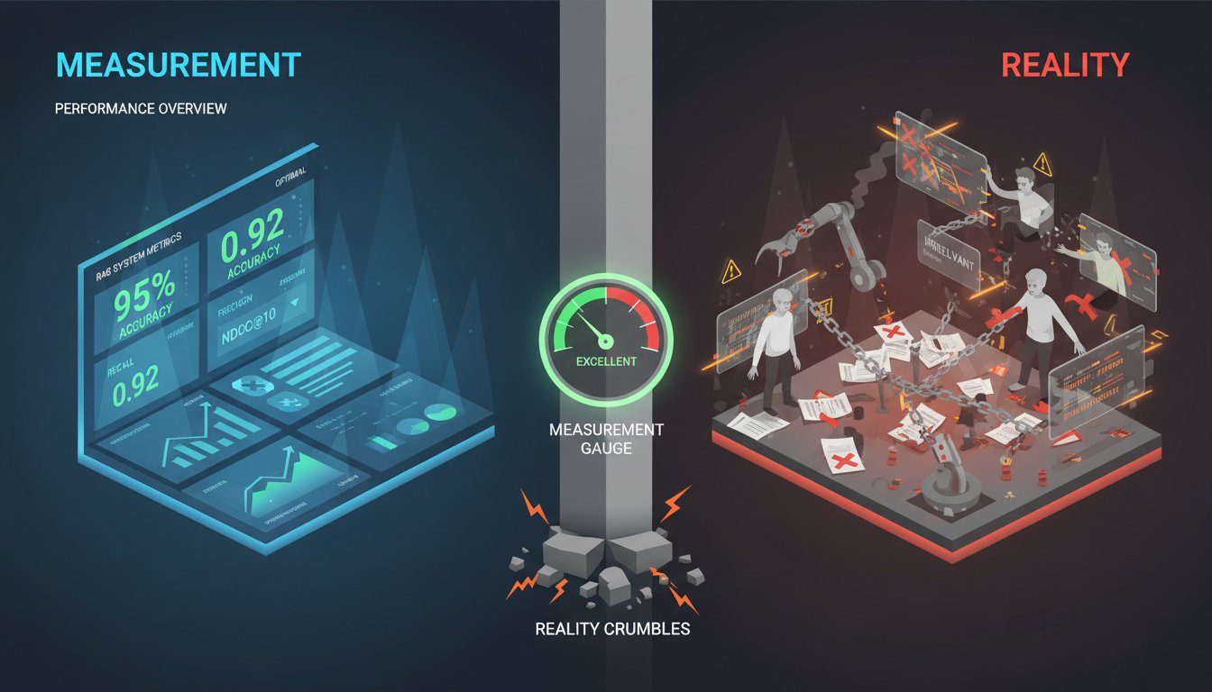 The Measurement Paradox: Why Your RAG Metrics Are Tracking Success While Your System Fails