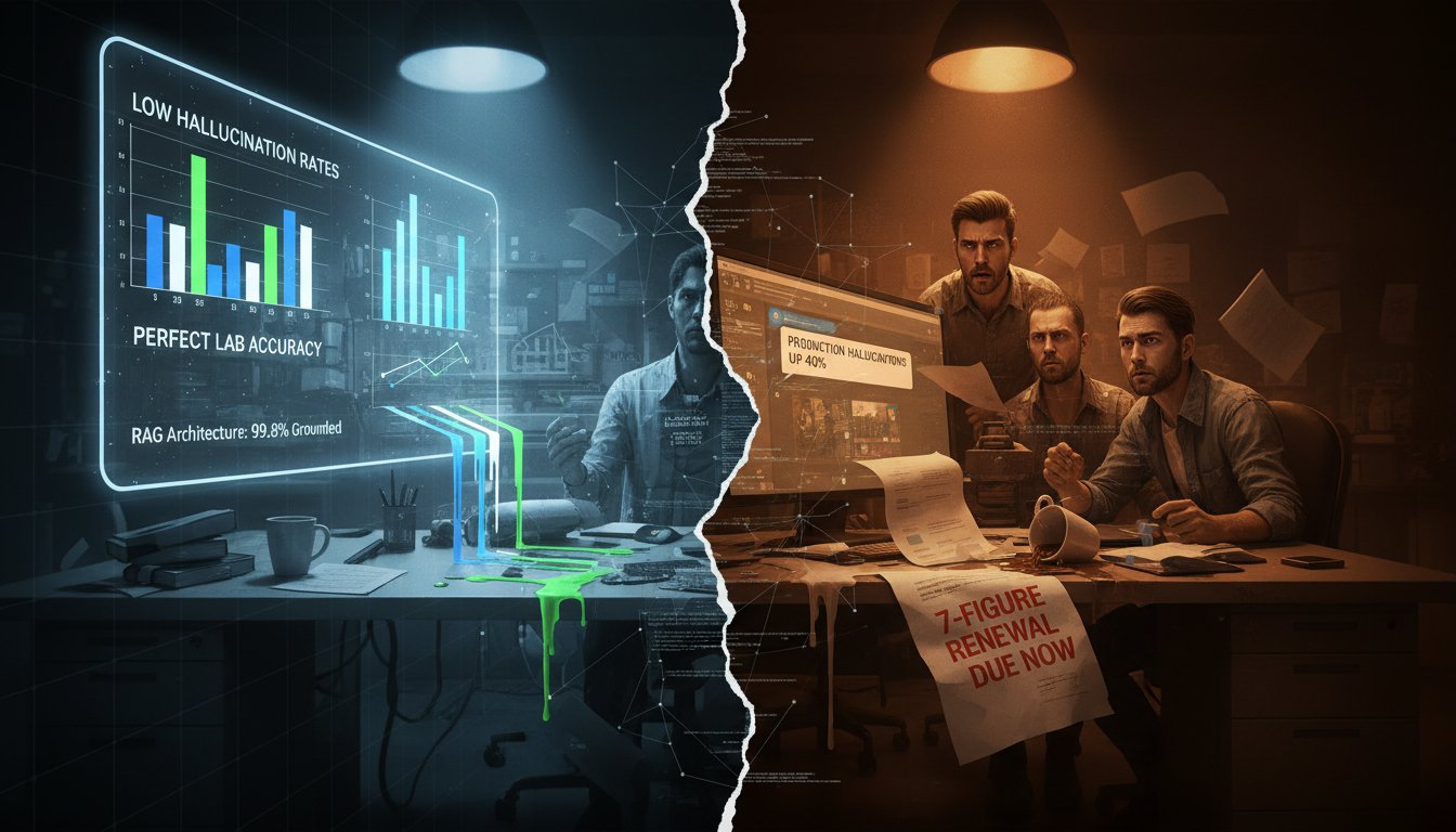 9 RAG Benchmarks Prove 67% Hallucination Still Ships